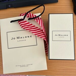 Jo Malone Box and Holiday Shopping Bag